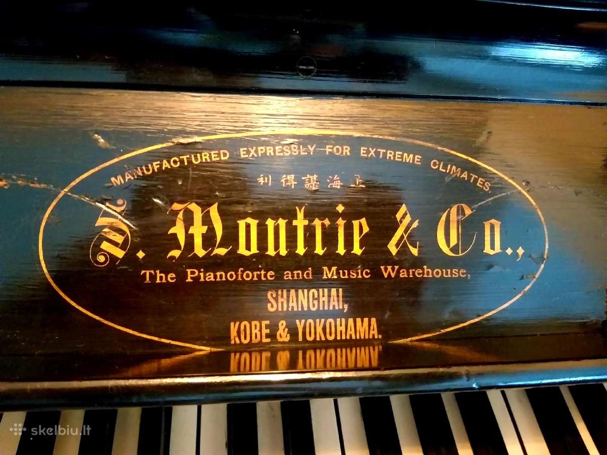 S. Moutrie & Co. pianinas - nuotraukos Nr. 10