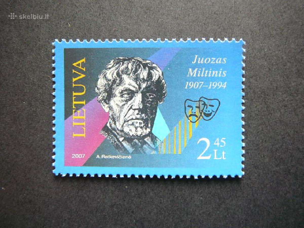 Lietuva 2007 J. Miltinis svarus lit943s