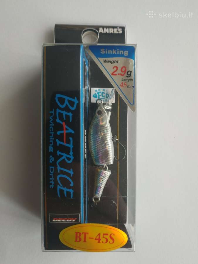 Lucky Craft Crapea, Bassday Kangoku, Anres ir kt.