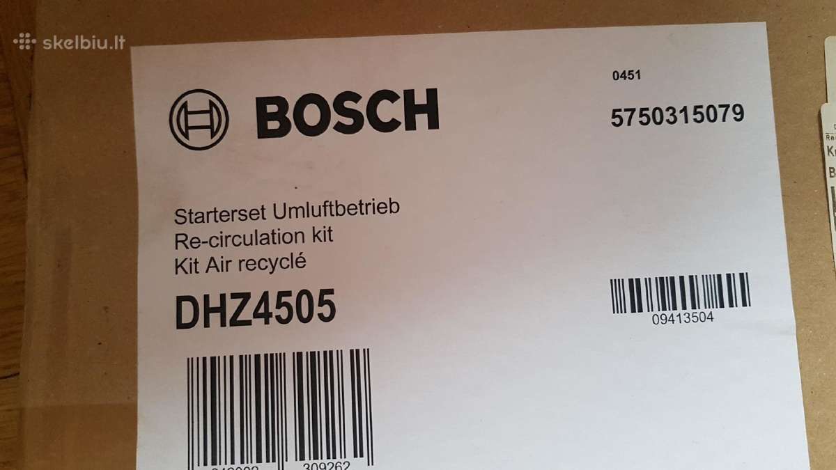 Naujas gartraukio filtras Bosh Dhz4505 - nuotraukos Nr. 2