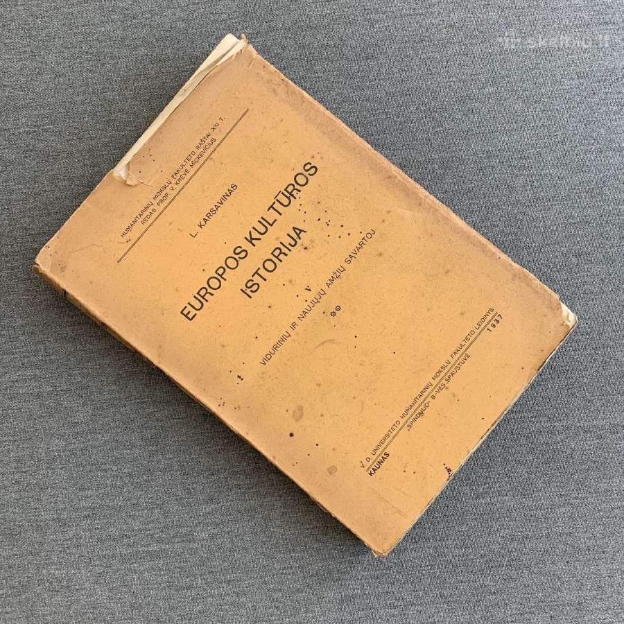 Europos kultūros istorija, 1937 m