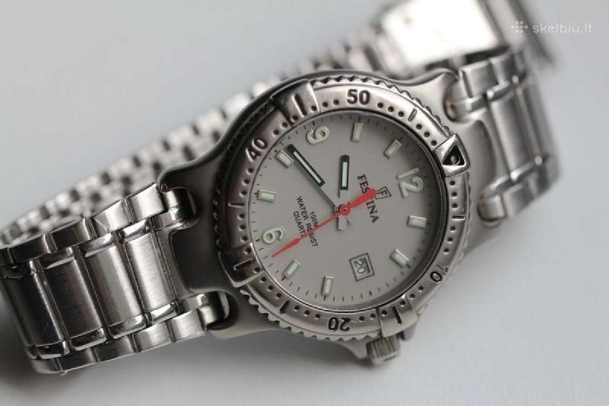 Festina Swiss titaninis originalas su nauja