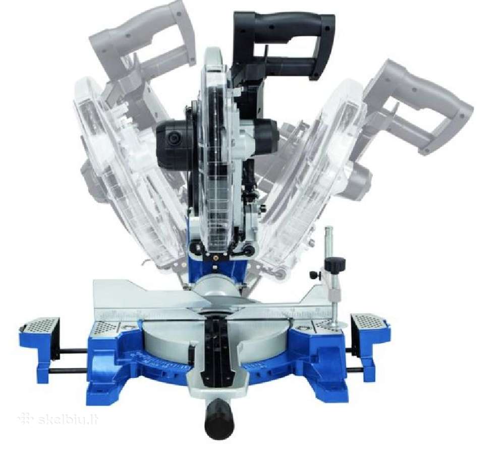 Scheppach Hm 140l, Skersinio pjovimo staklės - nuotraukos Nr. 3