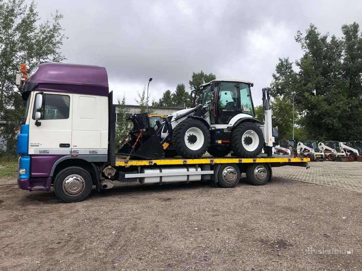 Tralas Vilniuje, statybines tech. transportavimas - nuotraukos Nr. 6
