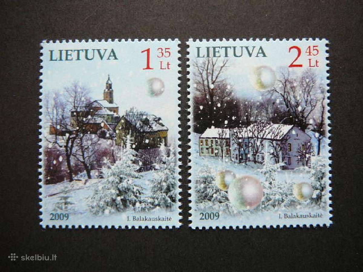 Lietuva 2009 Sv. Kaledos svarus lit1025s