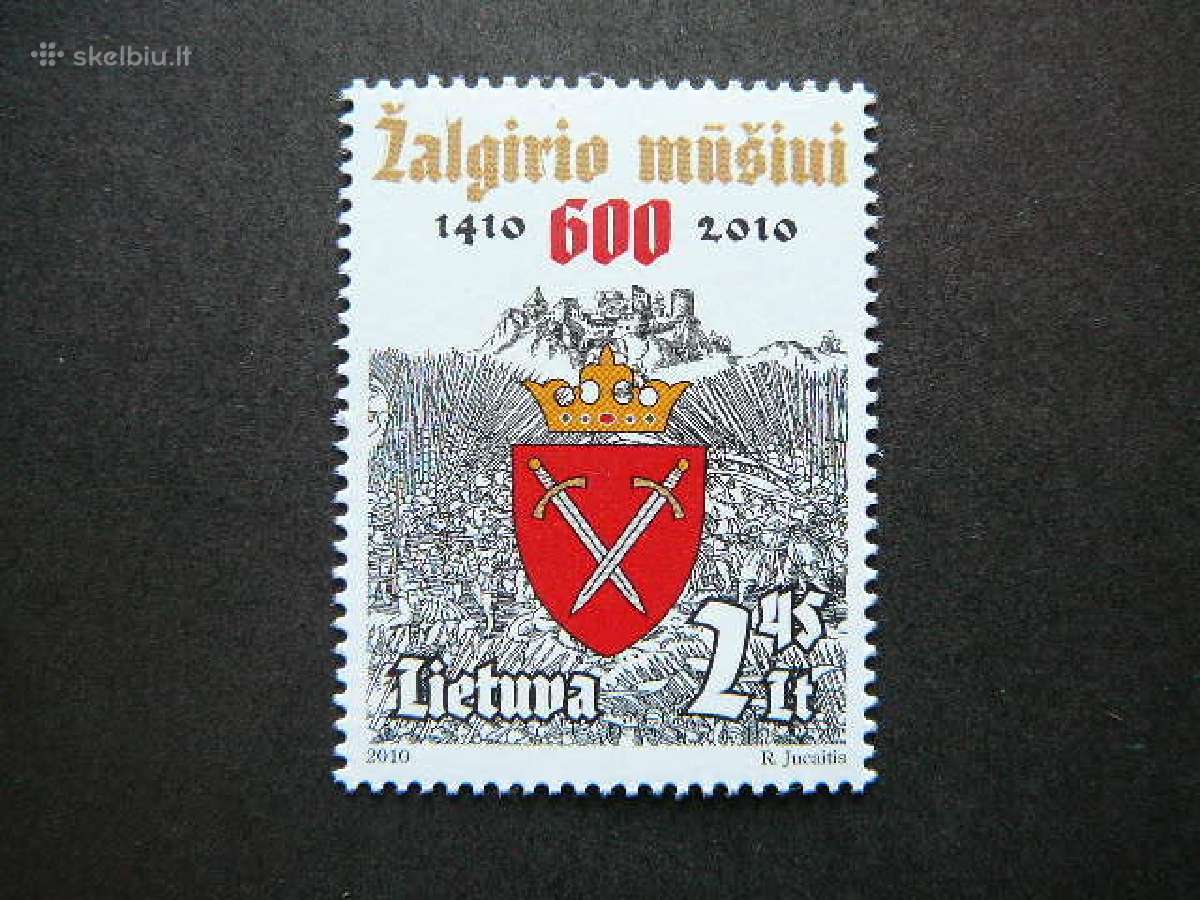 Lietuva 2010 Zalgirio musis svarus lit1041