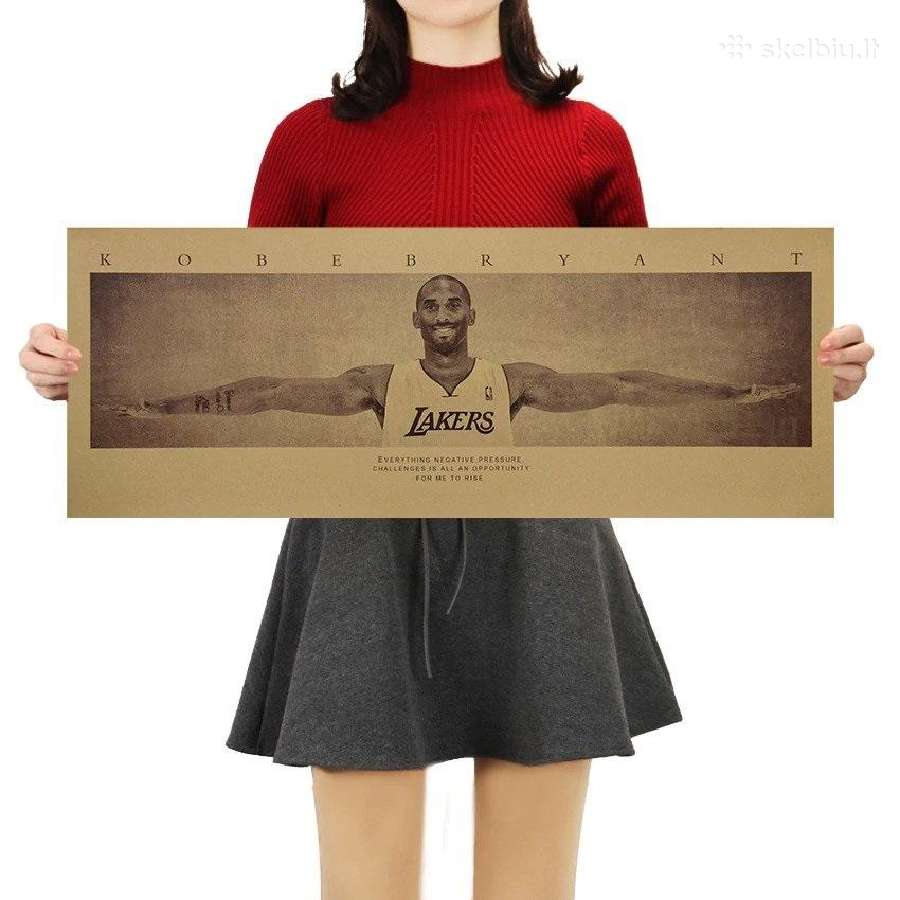 Žymių žmonių laminuoti plakatai - nuotraukos Nr. 12