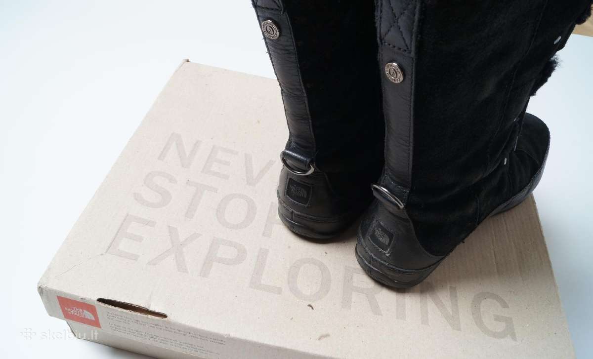 The North Face žieminiai verstos odos batai - nuotraukos Nr. 4