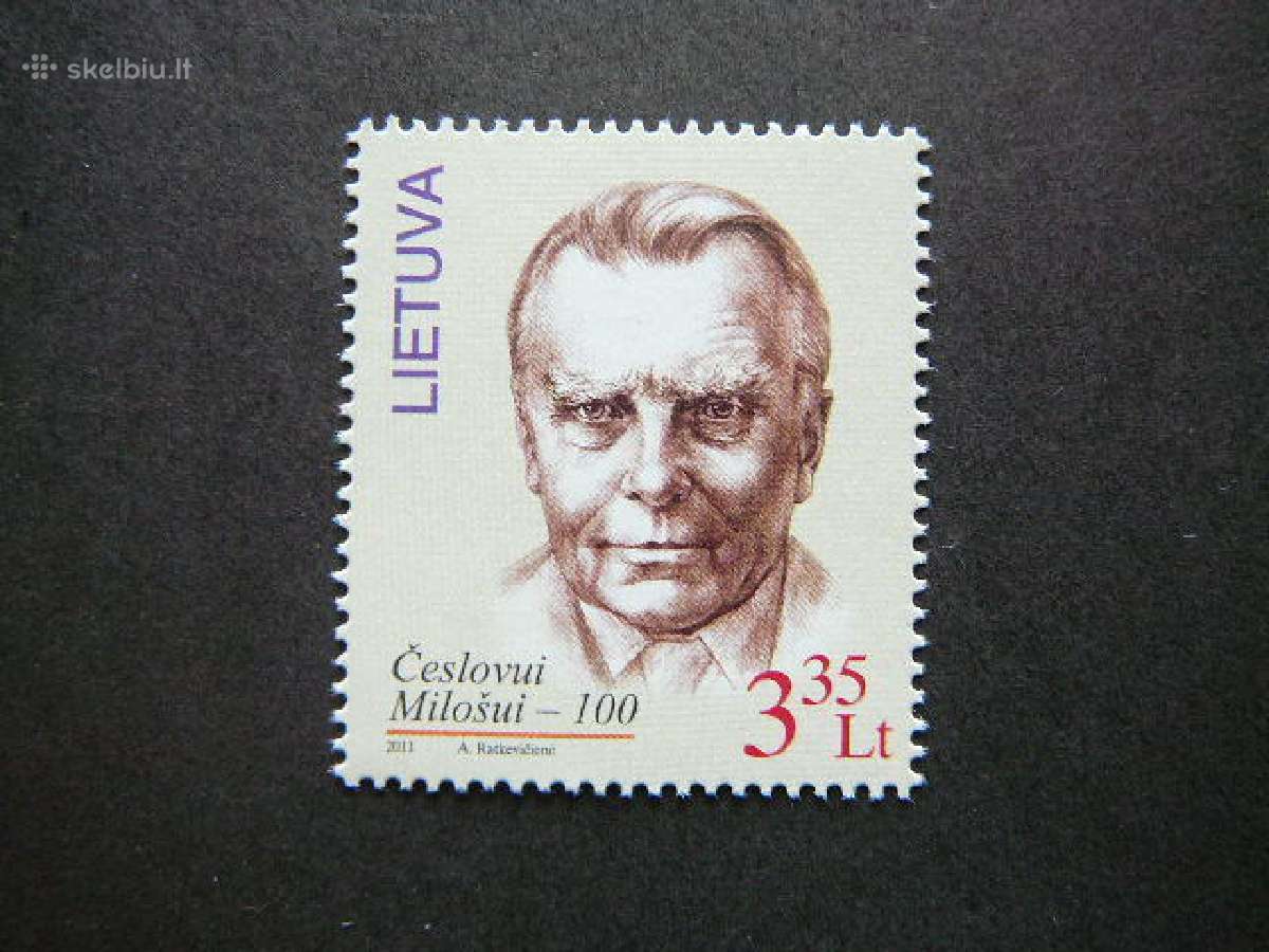 Lietuva 2011 C. Milosas svarus lit1072