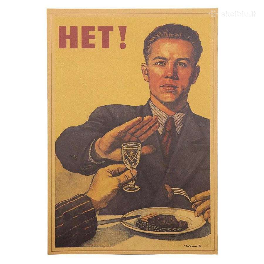 Stalino laikmečio laminuoti plakatai ir lipdukai - nuotraukos Nr. 2