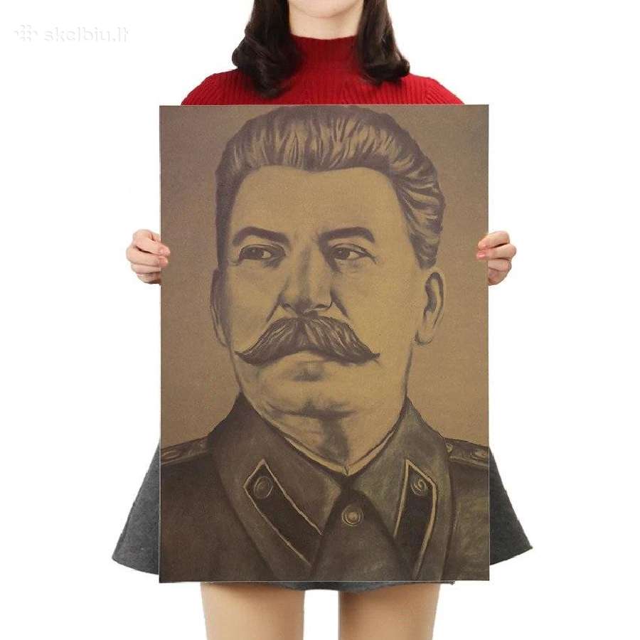 Stalino laikmečio laminuoti plakatai ir lipdukai - nuotraukos Nr. 4