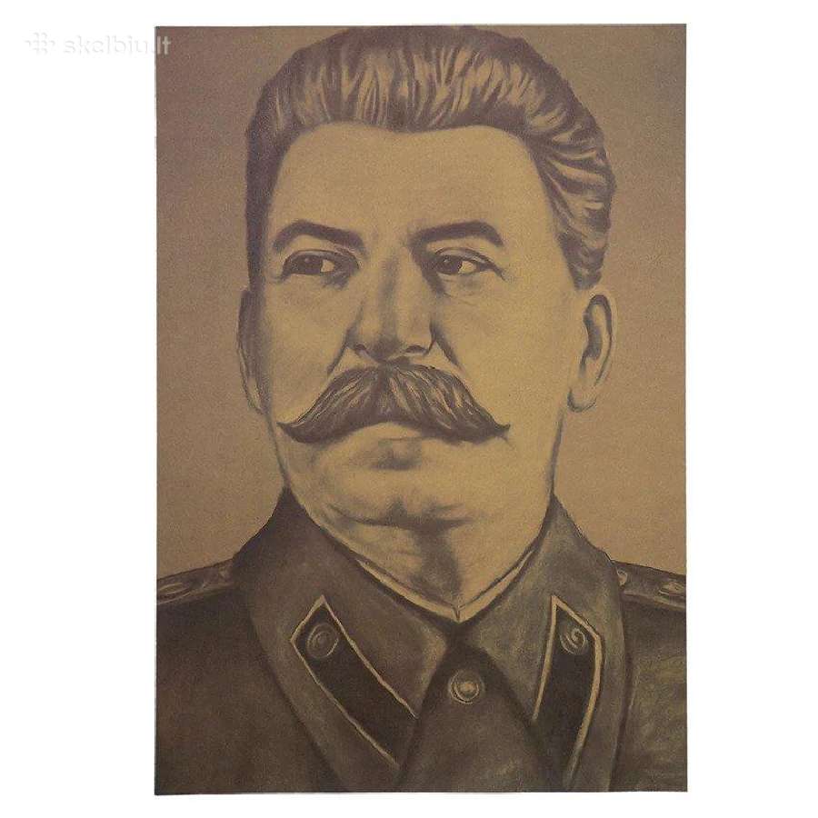 Stalino laikmečio laminuoti plakatai ir lipdukai - nuotraukos Nr. 5