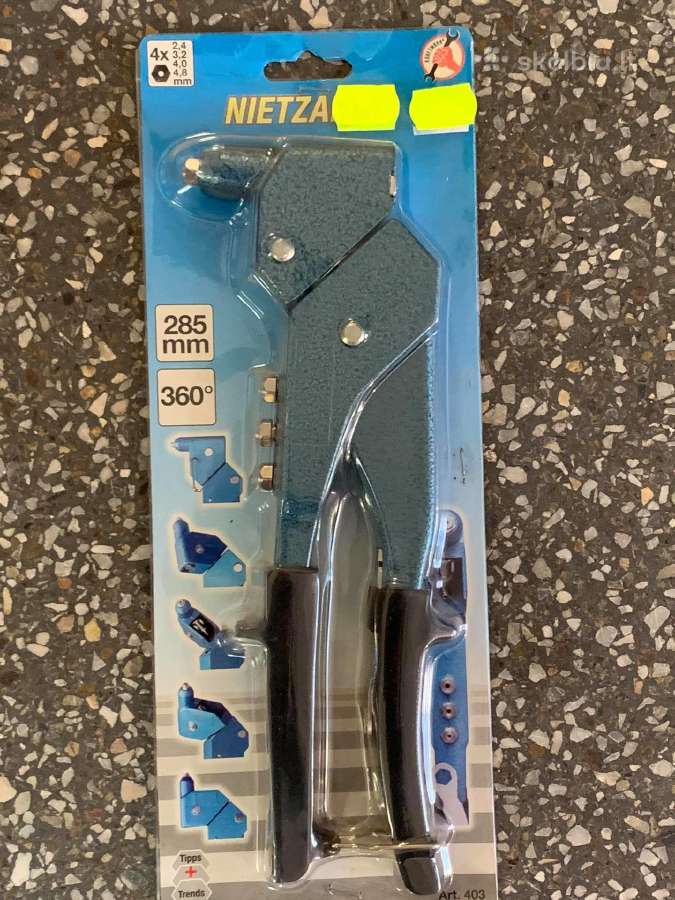 Kniediklis Kniedikliai srieginėms kniedėms plastik - nuotraukos Nr. 2