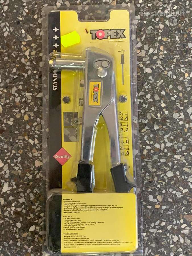 Kniediklis Kniedikliai srieginėms kniedėms plastik - nuotraukos Nr. 3