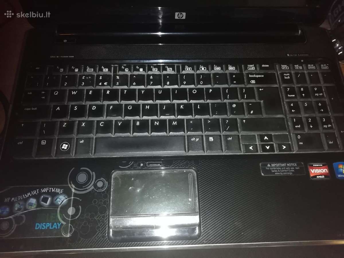 Hp Pavilion dv6 reikia meistro