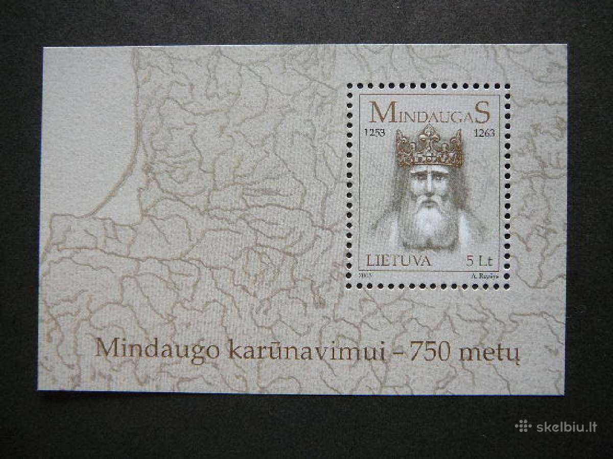 Lietuva 2003 Mindaugo karunavimas svarus lit825s