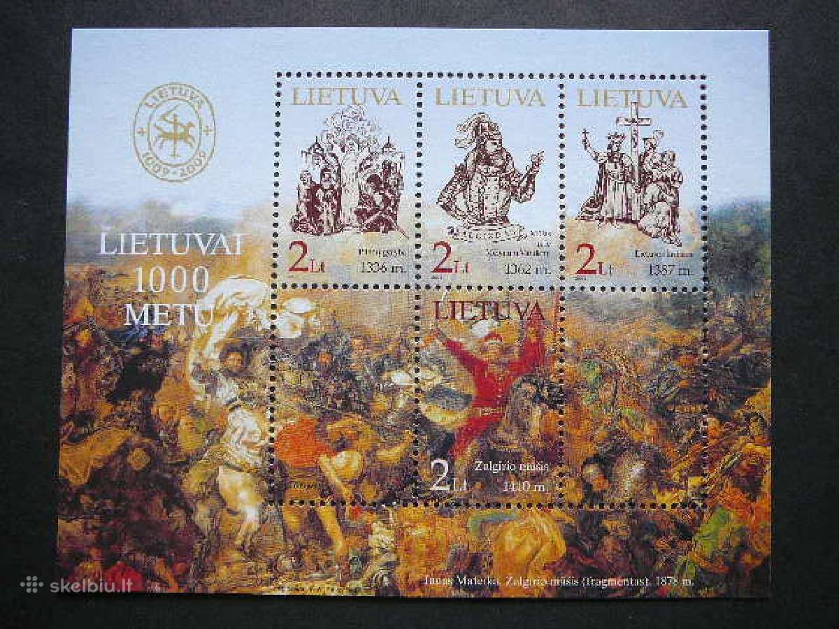 Lietuva 2004 Tukstantmetis svarus lit849s