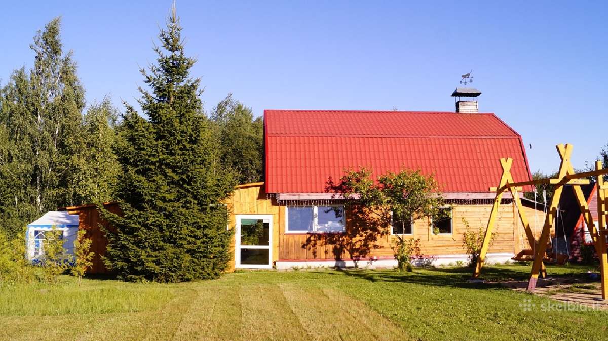 Sodyba su pirtimi ir kubilu 12 km nuo Vilniaus