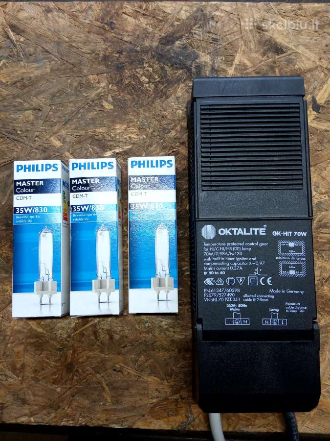 Halogeno lempos ir uždegėjai Philips 70 W - nuotraukos Nr. 5