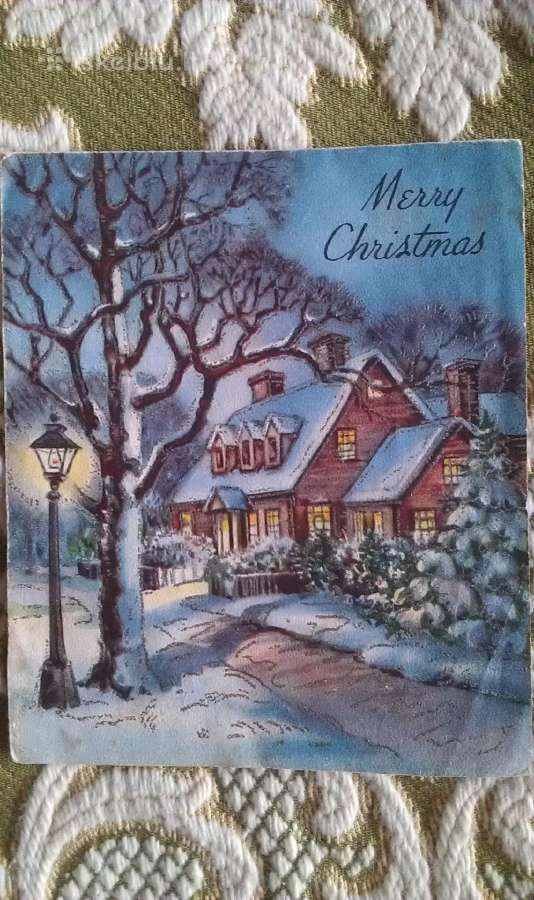 Atvirutė "Merry Chismas"