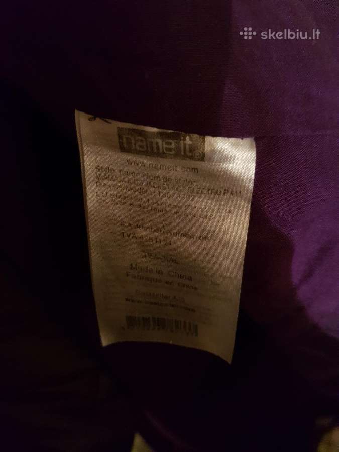 Mergaitiškas žieminis paltukas paltas - nuotraukos Nr. 2