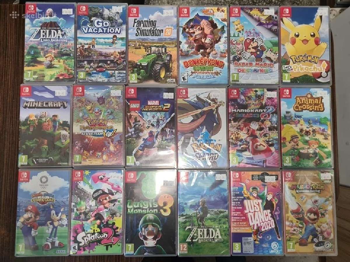 Nintendo Switch Žaidimai Klaipėda Liepų g.44 - nuotraukos Nr. 6