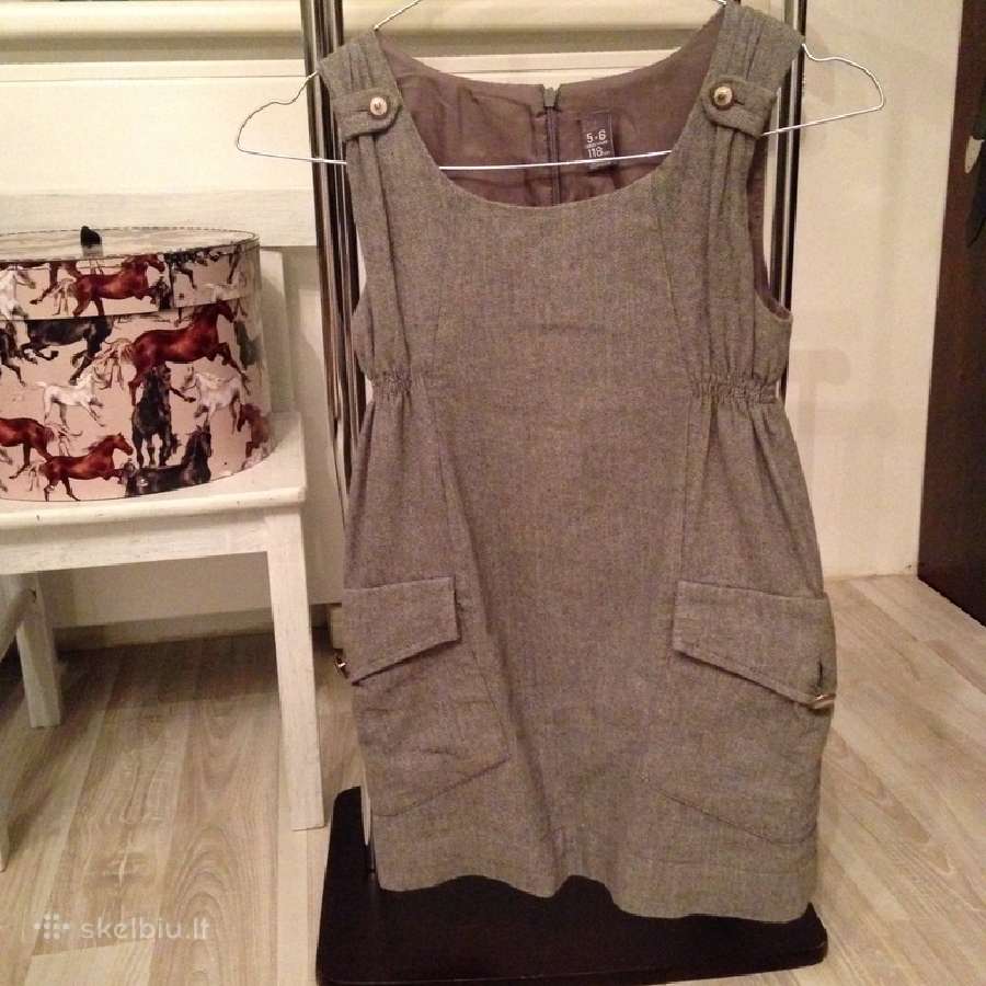 Zara sarafanas mergaitei 118cm. 5-6m.