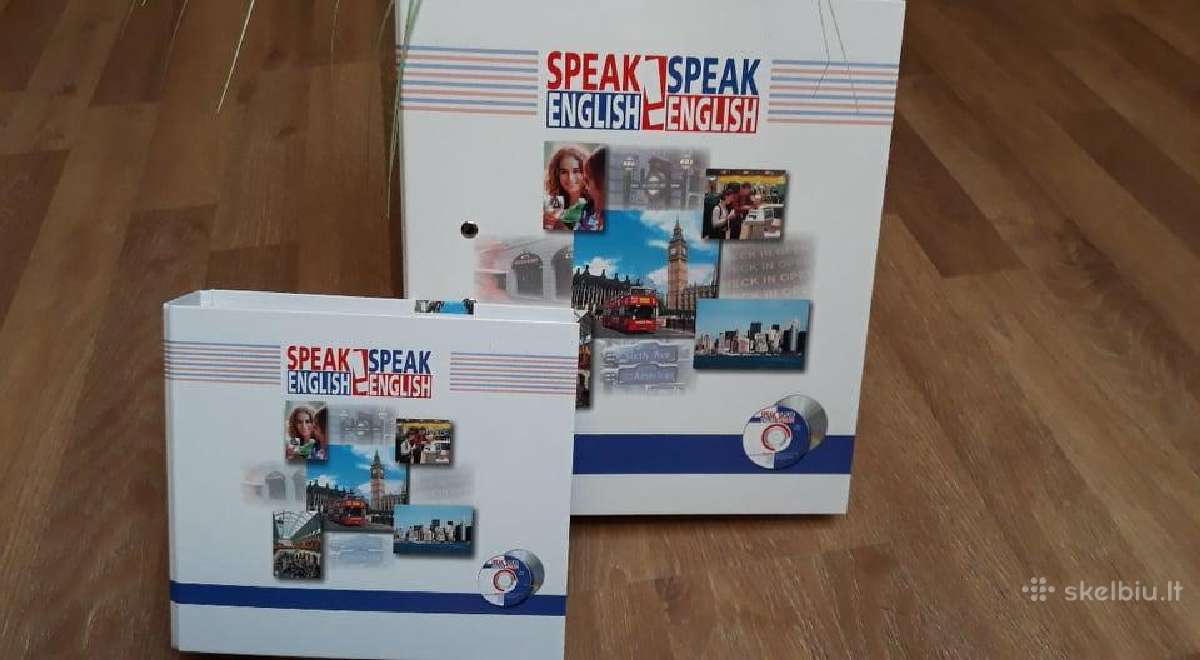 Speak English mokymosi priemonė