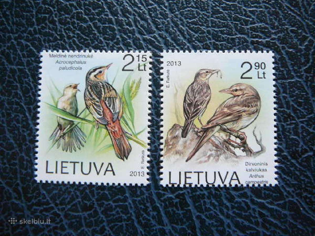 Lietuva 2013 Pauksciai svarus lit1144