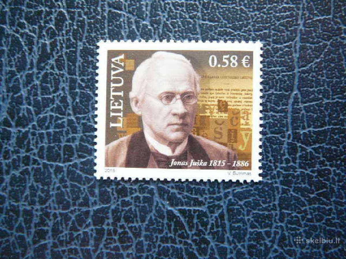 Lietuva 2015 J. Juska svarus lit1189