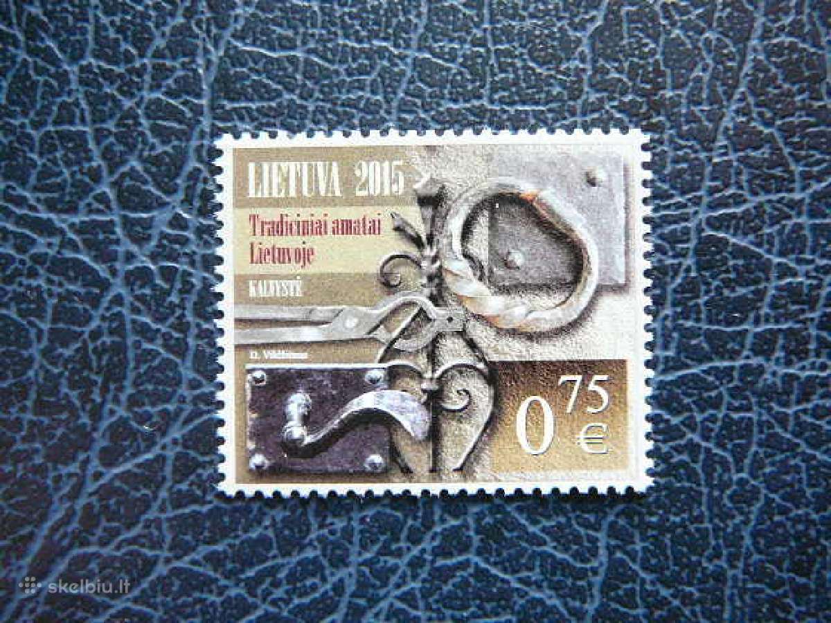 Lietuva 2015 Amatai svarus lit1201