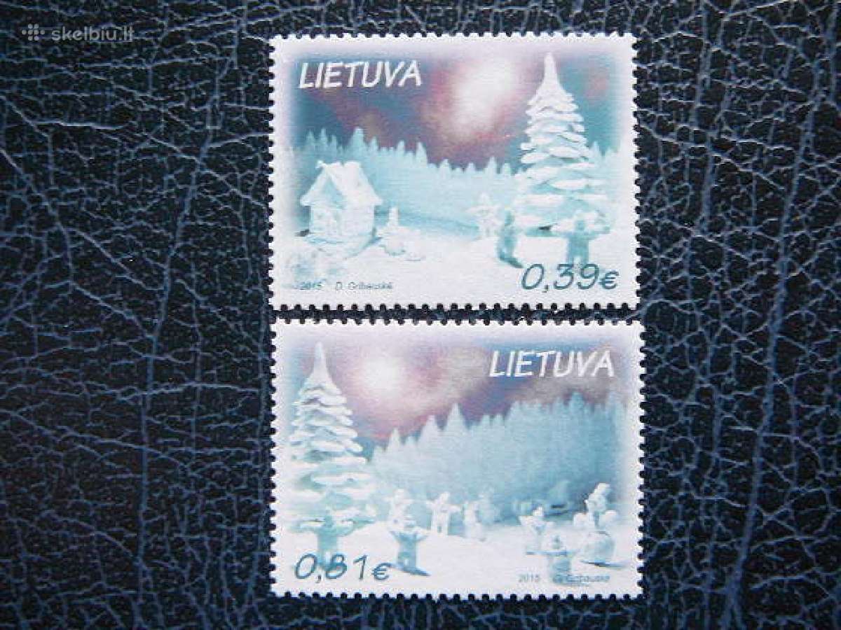 Lietuva 2015 Sv. Kaledos svarus lit1202