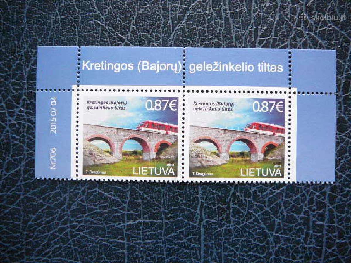 Lietuva 2015 Tiltas svarus lit1191d