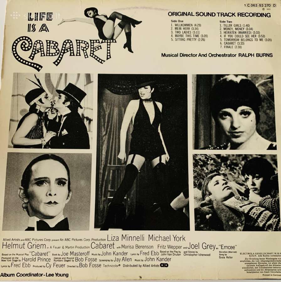 Plokštelė “Life is a cabaret - nuotraukos Nr. 2