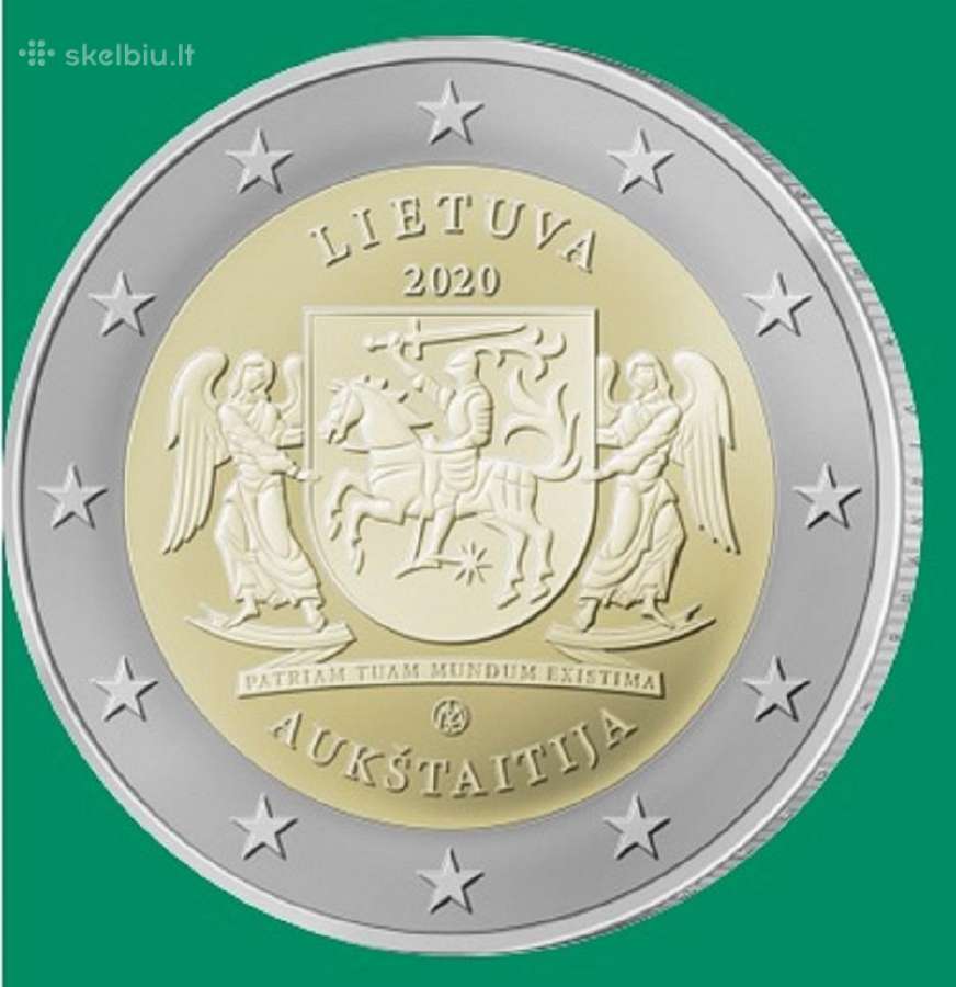 Keičiu Aukštaitijos 2eur monetą į Žemaitijos
