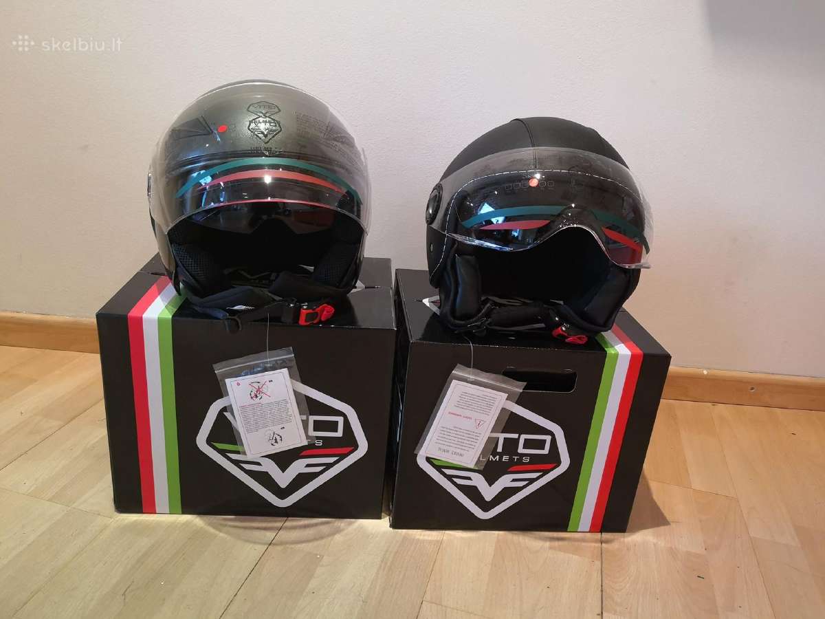 Nauji motociklų ir motorolerių šalmai Vito - nuotraukos Nr. 2