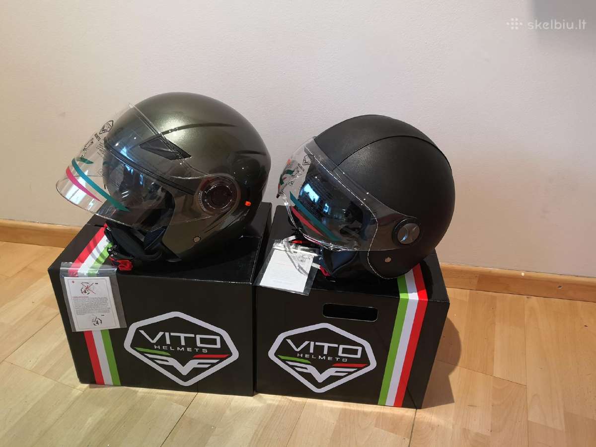 Nauji motociklų ir motorolerių šalmai Vito - nuotraukos Nr. 5
