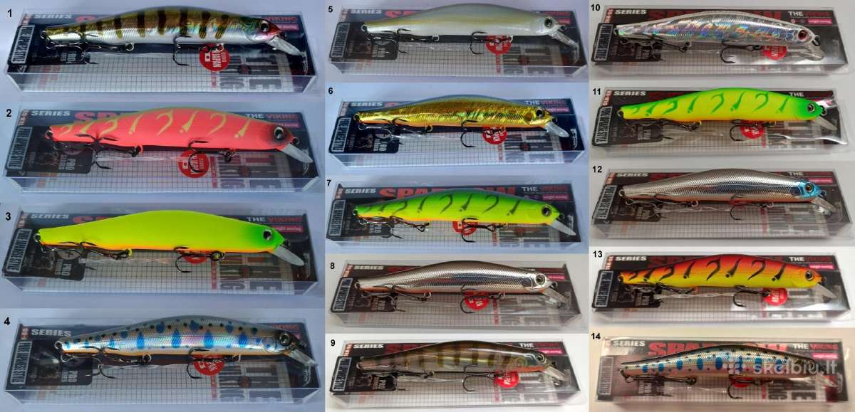 Zipbaits, Megabass, Jackall, Imakatsu Duo analogai - nuotraukos Nr. 14