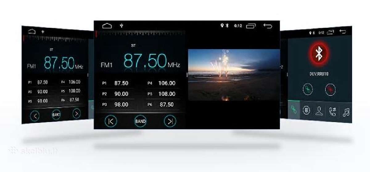 Volkswagen Passat B6, B7, Cc android multimedija - nuotraukos Nr. 14