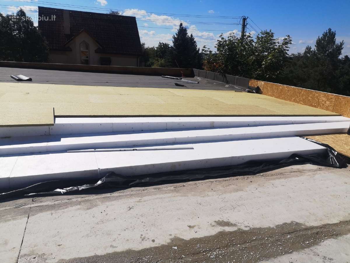 Stogų dengimas prilydomąja danga ir pvc stogai - nuotraukos Nr. 22