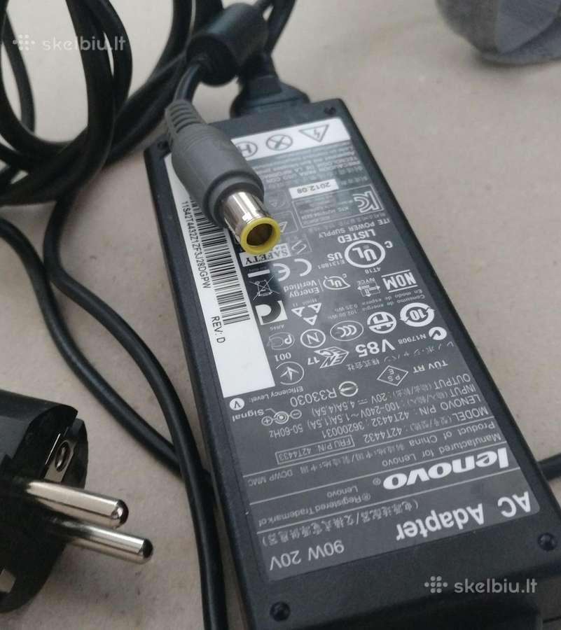Lenovo neš. kompiuterio pakrovėjas 20v 3,25 A