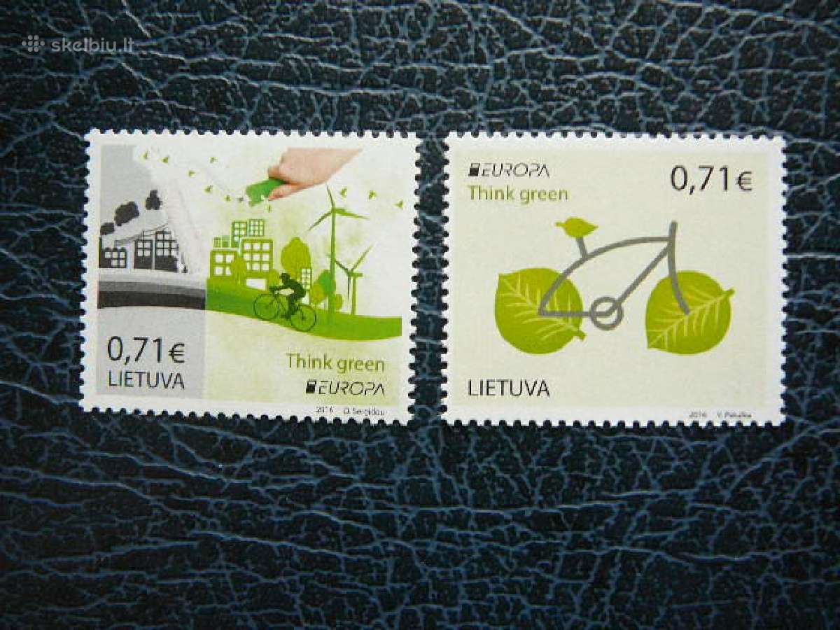 Lietuva 2016 Europa svarus lit1217