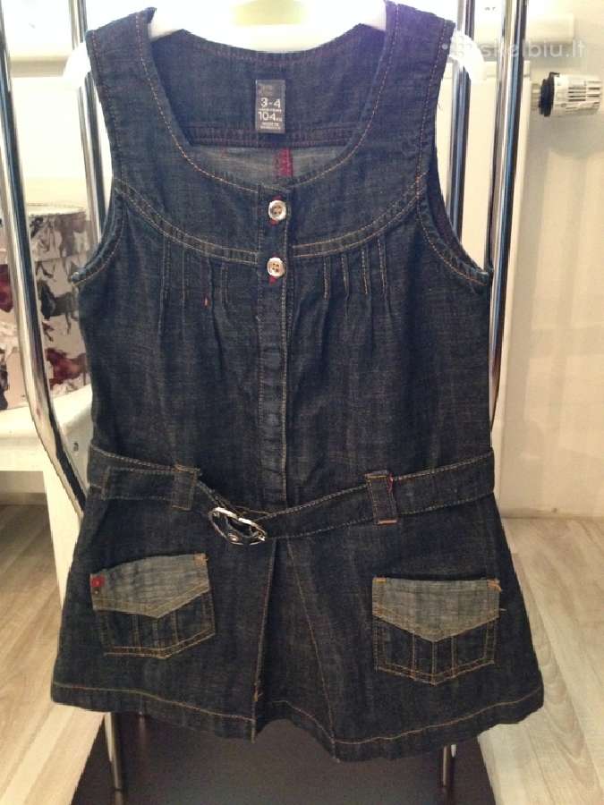 Zara sarafanas mergaitei 104cm. 3-4m. 2vnt.