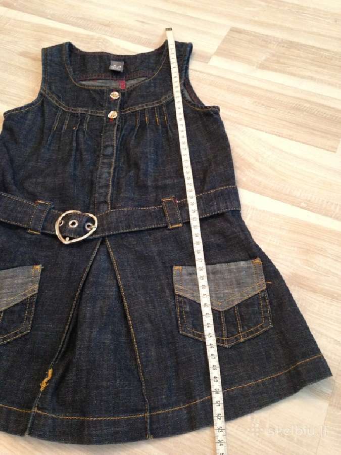 Zara sarafanas mergaitei 104cm. 3-4m. 2vnt. - nuotraukos Nr. 2