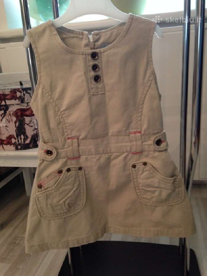 Zara sarafanas mergaitei 104cm. 3-4m. 2vnt. - nuotraukos Nr. 3