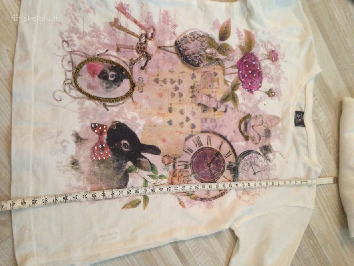 Zara marškinėliai mergaitei 110cm 4-5m. 3vnt.