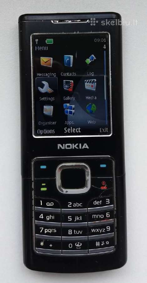 Telefonas Nokia 6500c, pilnai veikiantis - nuotraukos Nr. 4