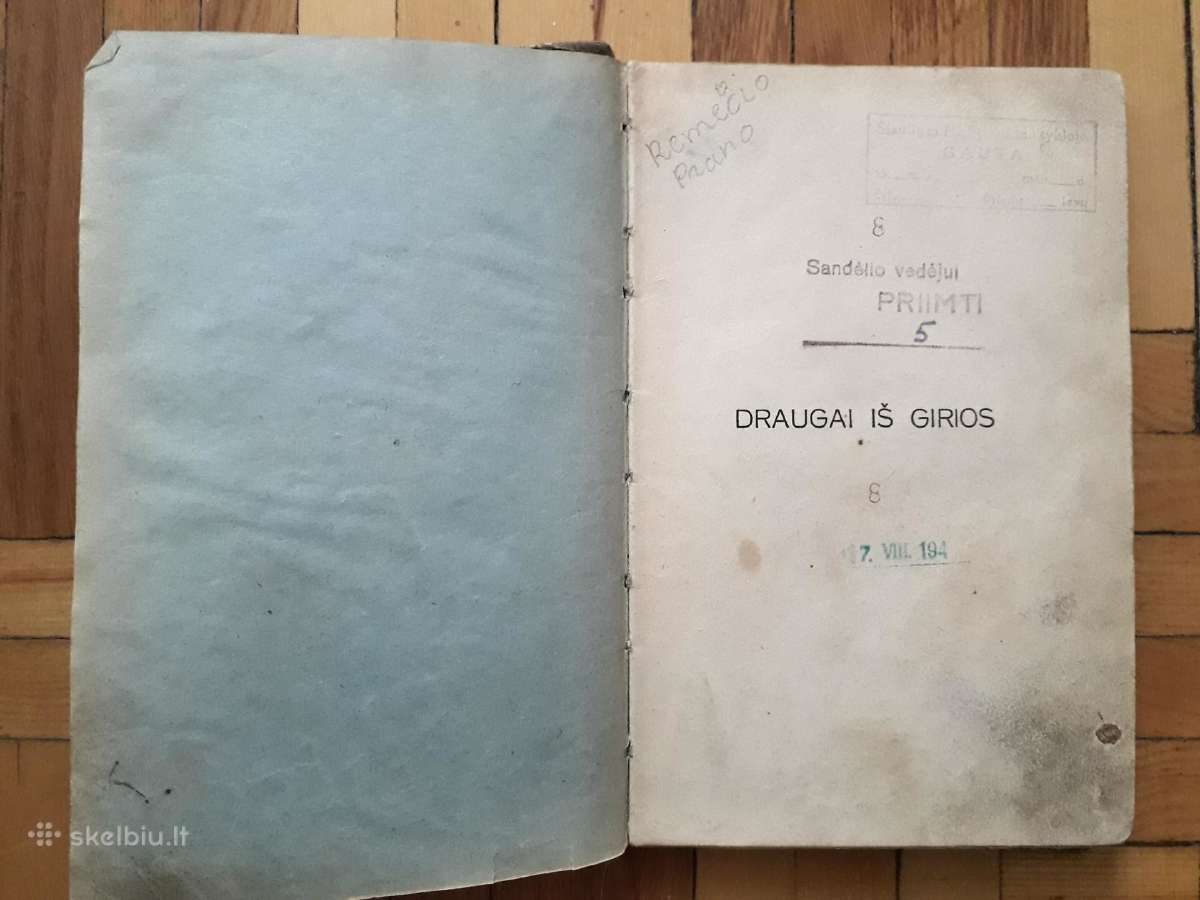 V. Janavičienė "Draugai iš girios" 1937 metai - nuotraukos Nr. 2