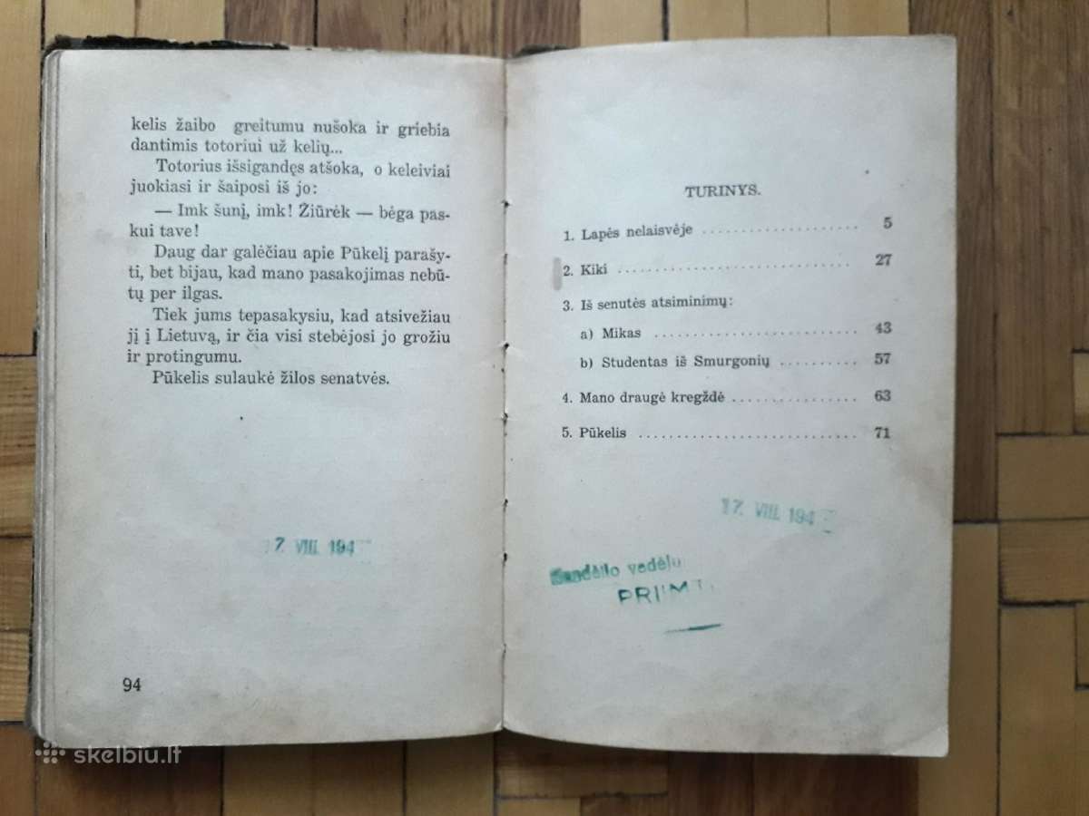 V. Janavičienė "Draugai iš girios" 1937 metai - nuotraukos Nr. 12