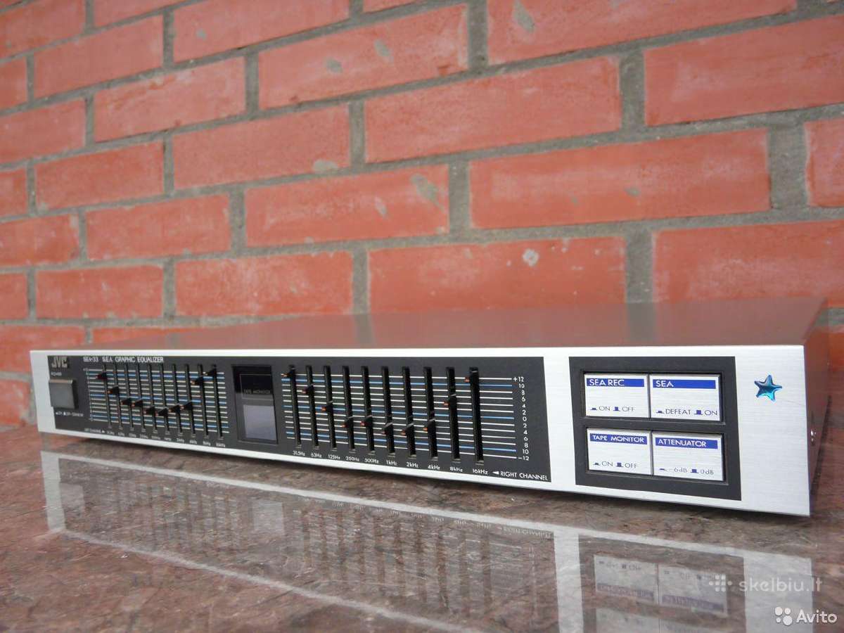 Ekvalaizeriai Marantz Technics Pioneer JVC - nuotraukos Nr. 7